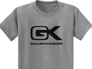 Gallien Krueger t shirt xl bass 800rb 400rb gk amp