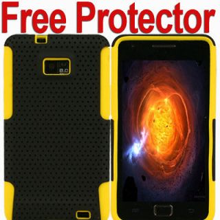 Case+Screen Protector for Samsung Galaxy S II 2 AT&T E SGH i777 Guard 