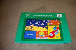 HOOKED ON MATH   MASTER THE FACTS   LEVEL 4   REPLACEMENT BOOK ONLY 