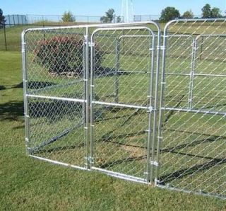   Chain link DOG KENNEL  Pre Assembled, Strong & Secure, 32 Gate