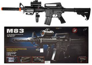   M83 M4 M16 Airsoft Electric Assault Rifle M4A1 AEG Semi/Full Auto
