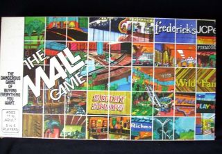Vintage 1977 The Mall Game (Board Game) Girls Go Shopping by RICHMAR 