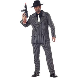 Gangster Mafia Mob Zoot Suit 20s/40s Halloween Costume Adult Mens Std 