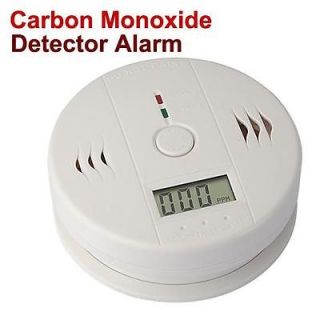   Monoxide Poisoning Smoke Gas Sensor Warning Alarm Detector Tester LCD