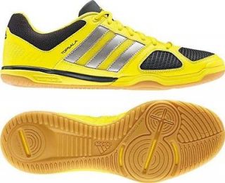 Adidas Top Sala X Men US 8.5 Indoor Soccer Football Boot Shoe Yellow 