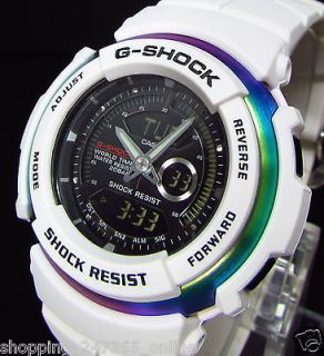 306X Digital Analog Chrono G SHOCK Retro Watch Dial by Casio F1 Red 
