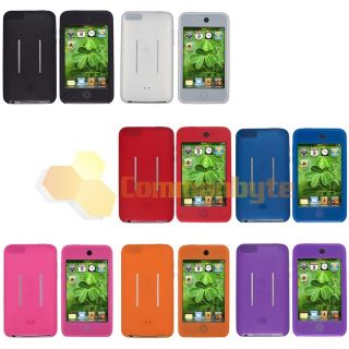   Rubber Soft Case Cover Skin for iPod Touch 1st 2nd 3rd 1 2 3 G Gen OS