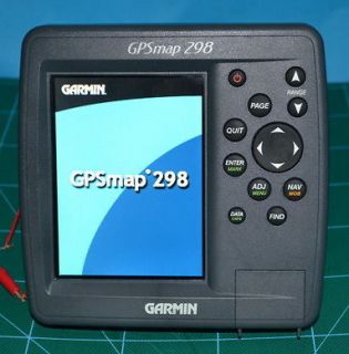 Garmin GPSMAP 298 GPS Receiver/sound​er 256 color TFT display (Head 