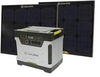 Goal Zero: YETI 1250W Solar Power Generator Kit