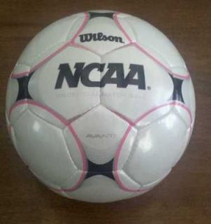   LOT of 3 Wilson Avanti NCAA Official Match Soccer Balls NEW PINK