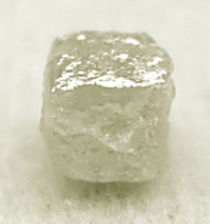 Ct 1 Gray Natural Uncut ROUGH DIAMONDS Cubes Gems