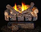 Peterson Realfyre Vent Free Gas Fireplace Logs   VO8E 16 Valley Oak