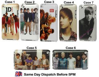 iPod Touch 4 4G 4th Gen Quality One Direction 1D Band Back Cover Hard 