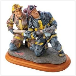   of Courage Collectible  Big Fire Big Water  Fireman Firefighter Gift