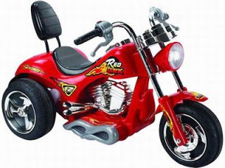   Mini Motos Red Hawk Motorcycle 12v Red Kid Ride On Toy battery power