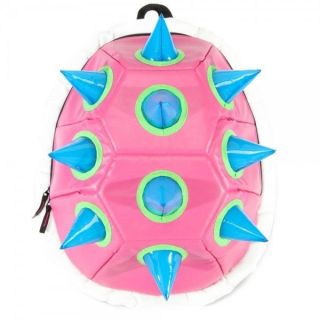 NEW Generic White Spiked Pink Shell Backpack bag tmnt backpack 