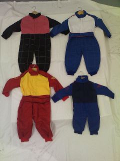 KIDS OVERALLS (RACING STYLE SUIT) HIGH QUALITY 2 COLOUR