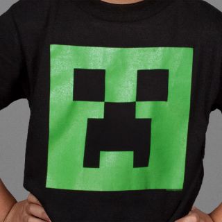 Minecraft GLOW IN THE DARK YOUTH SIZES T  Shirt NEW Official 
