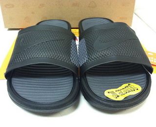 Nike Benassi Solarsoft Slide Men Sandal Black Grey 431884 001 Sz8 13