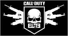 Call of Duty COD Elite Logo Vinyl Sticker Decal   Various Sizes and 