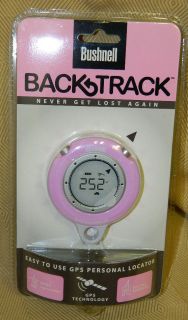 Bushnell BackTrack GPS Personal Locator Pink Digital Compass NEW 36 