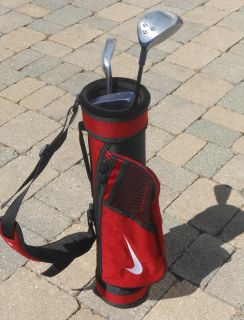 golf set kids junior Snoopy LaJolla clubs for age 3 6, Nike bag 