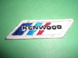 Vintage 1970s Kenwood Stereo Shirt Patch
