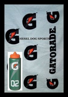 GATORADE ANTI MICROBIAL TOWEL AND WATER BOTTLE GYM EXERCISE SIDELINE 