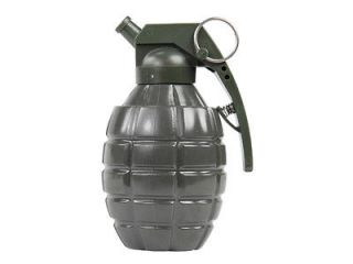   6mm Airsoft BBs 800 count Grenade Feeder Bottle OD Green w/ Yellow bb