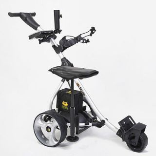   Caddy X3 Electric Golf Bag Cart/Trolley, w/New LCD Panel, Accessories