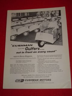 cushman golf carts
