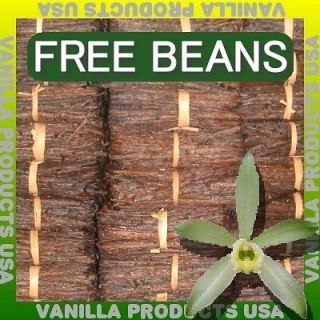 ONE LB Madagascar Bourbon Org Extr Vanilla Beans 6~7