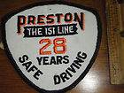 VINTAGE PRESTON THE 151 LINE 28 YEARS SAFE DRIVING TRUCKING PETER 