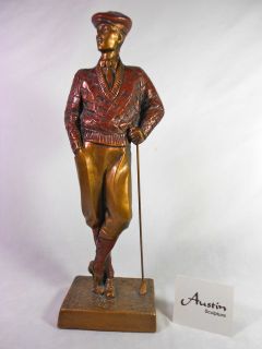 Original 1989 Golfer Statue, Austin Sculpture entitled Plus Fours by 