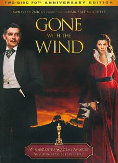 GONE WITH THE WIND DVD 2009 2 DISC SET 70th ANNIVERSARY EDITION NEW 