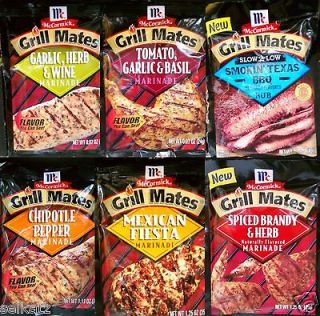 MCCORMICK GRILL MATES (3 PACK) SEASONING SPICE MIX ~ 15 FLAVOR CHOICES