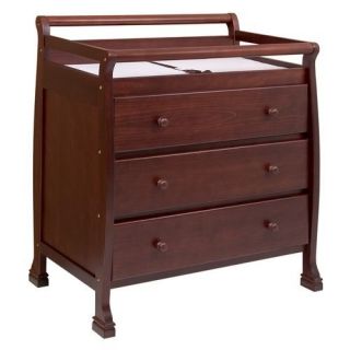   Changer Nursery Furniture Changing Table Espresso Safety Baby New