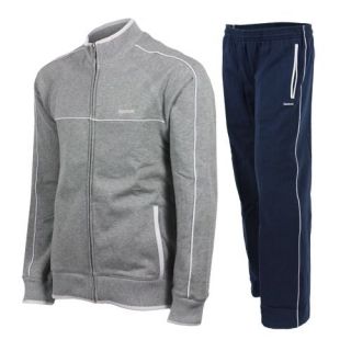   Mens Brushed Fleece Full Zip Tracksuit Top and Pants   S 3XL 4XL