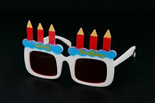 Wholesale Lot 12 Halloween Costume Party Sunglasses Birthday Candles 
