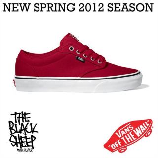 VANS ATWOOD CHILLI PEPPER MENS LACE UP SHOES NEW 2012 SPRING RANGE