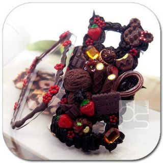 Chocolate Whip Cream Hand Made Hard Skin Case Cover For Samsung 