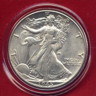   Walking Liberty Silver Half Dollar High Grade PQ Stunner US Mint Coin