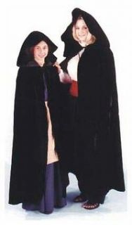 45 Black Druids Cape Halloween Holiday Costume Party