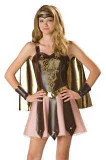 Roman Gladiator Girl Juniors Teen Halloween Costume