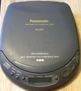 Panasonic Portable CD Player SL S165 Heat Resistant Polycarbonate Body 