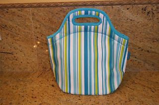  Tupperware Insulated Lunch fashion bag Green Blue 