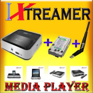 IXtreamer Media Player iPad Dock +WIFI+2TB HD XTREAMER
