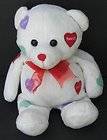   VALENTINE Plush TEDDY BEAR w Hearts Super Soft  Stuffed Animal