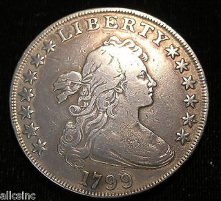 1799 silver dollar in Early Dollars (1794 1804)