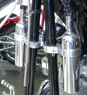 Harley Davidson Nitrous oxide System Twin Bottle, polished, billet 